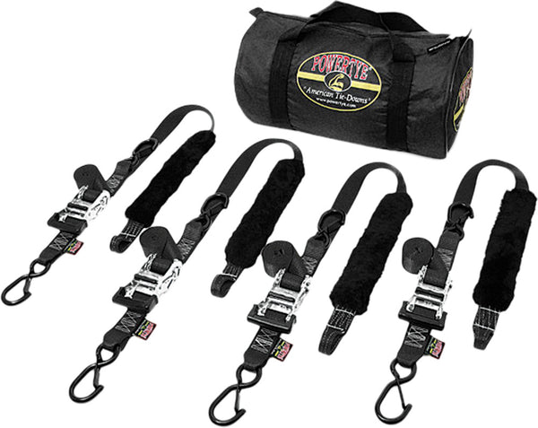 POWERTYE FAT STRAP TRAILER KIT BLACK 1.5