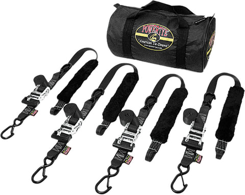 POWERTYE FAT STRAP TRAILER KIT BLACK 1.5