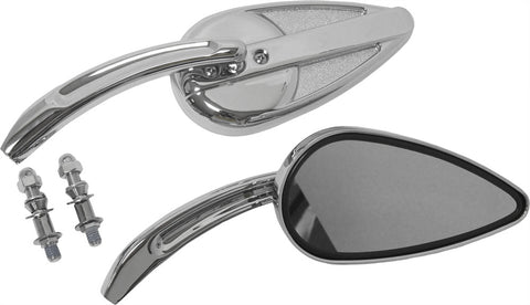 HARDDRIVE MIRRORS CHROME VINTAGE CHROME 18-157