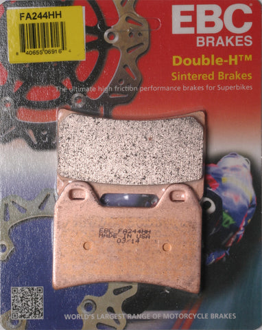 EBC BRAKE PADS FA244HH