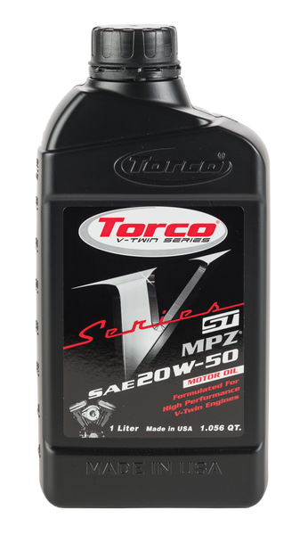 TORCO V-SERIES ST MOTOR OIL 20W-50 1L T632050CE