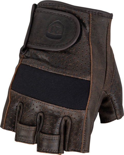 HIGHWAY 21 HALF JAB GLOVES BROWN 4X 489-00424X