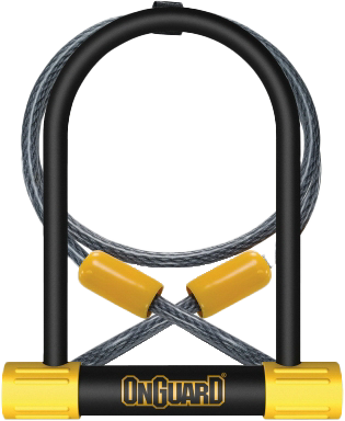 ONGUARD BULLDOG 8012 U-LOCK W/CABLE 4 FT 45008012