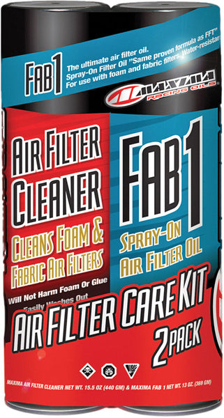 MAXIMA AIR FILTER CARE KIT 2-PK 70-799202