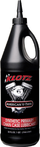 KLOTZ AMERICAN V-TWIN CHAIN CASE LUBRICANT 32 FL. OZ KH-C80
