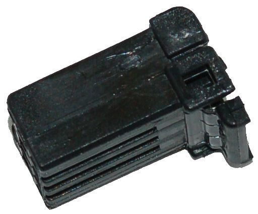 NAMZ CUSTOM CYCLE PRODUCTS AMP 040 4-WIRE PLUG HOUSING HD# 72914-01BK NA-174966-2