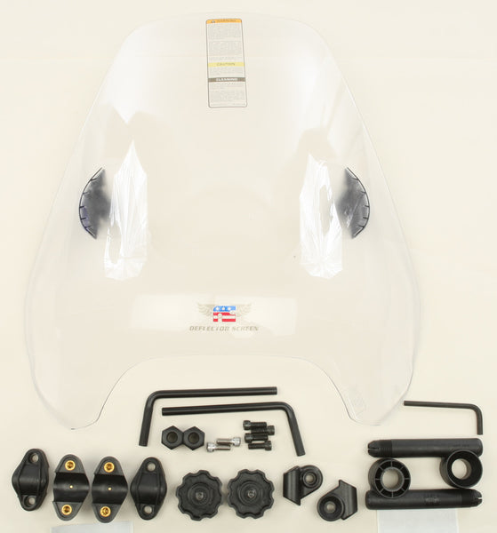 NATIONAL CYCLE DEFLECTOR SCREEN QUICKSET CLR 1