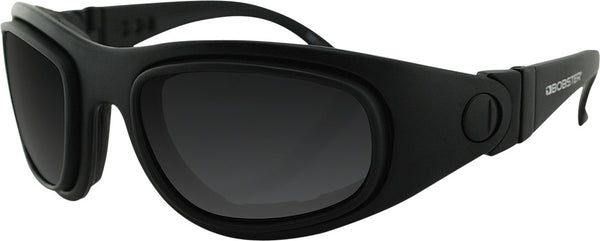 BOBSTER SPORT & STREET II SUNGLASSES BLACK W/3 LENSES BSSA201AC