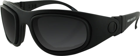 BOBSTER SPORT & STREET II SUNGLASSES BLACK W/3 LENSES BSSA201AC