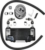 JAGG LOWMOUNT 10-ROW OIL COOLER BLACK 750-2400