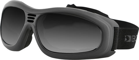 BOBSTER TOURING II SUNGLASSES BLACK W/SMOKE LENS BT2001