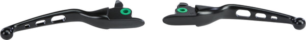 HARDDRIVE TRI-HOLE LEVER SET BLACK TOURING 17-UP EXCEPT TRI GLIDE 053889