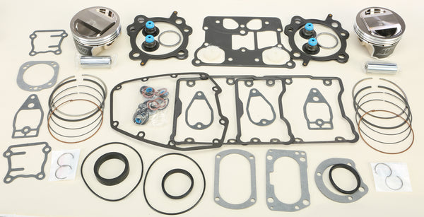 WISECO V-TWIN PISTON KIT W/GASKETS VT2712