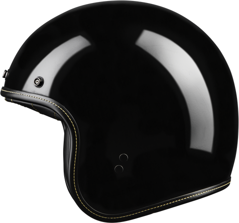 HIGHWAY 21 .38 RETRO HELMET GLOSS BLACK SM 77-1200S