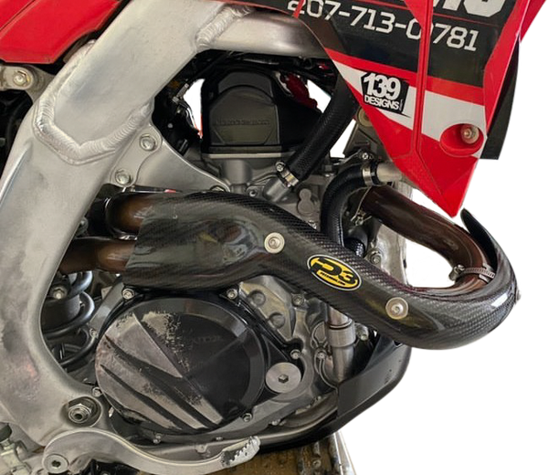 P3 HEAT SHIELD CARBON STK PIPE HON 205076