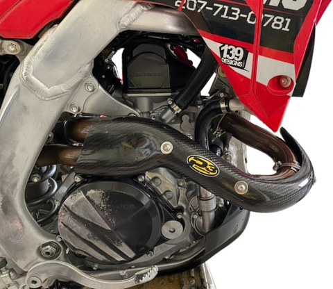 P3 HEAT SHIELD CARBON STK PIPE HON 205076