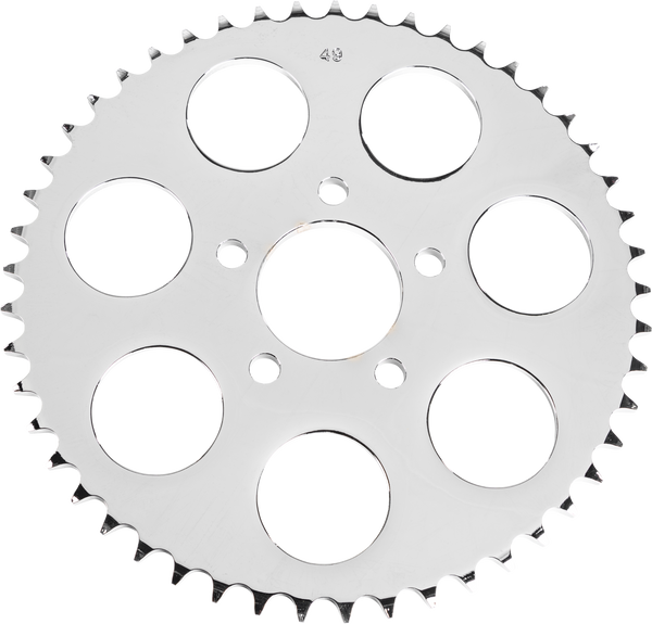 HARDDRIVE CHROME REAR SPROCKET 49T BIG TWIN 00-13 201653