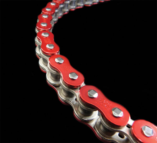 EK CHAIN ZVX3 NX-RING 530-120L RED 530ZVX3-120AR