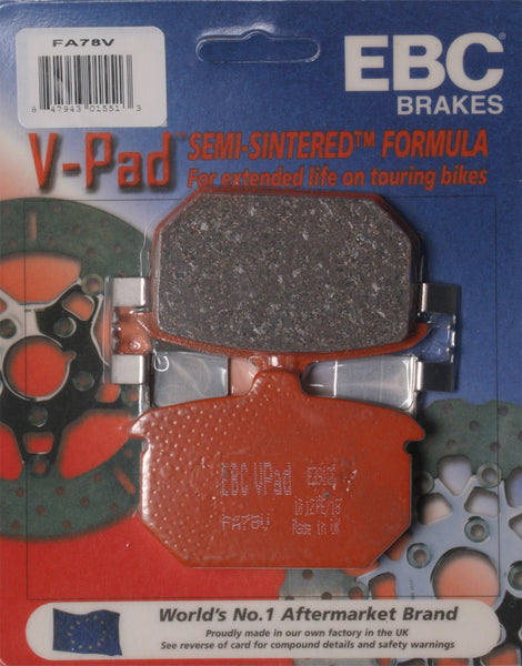 EBC BRAKE PADS V-SERIES FA78V
