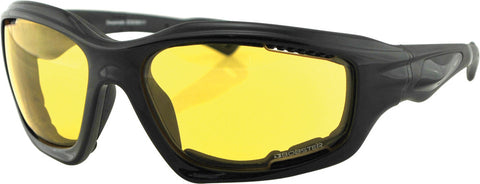 BOBSTER DESPERADO SUNGLASSES W/YELLOW LENS EDES001Y