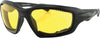 BOBSTER DESPERADO SUNGLASSES W/YELLOW LENS EDES001Y