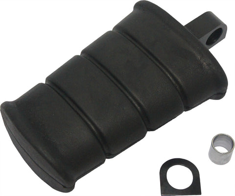 HARDDRIVE KICKPEDAL BLACK W/BLK SWIVEL SWIVEL 30-072