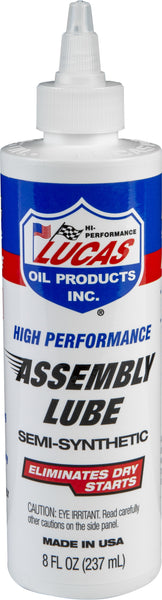 LUCAS SEMI-SYNTHETIC ASSEMBLY LUBE 8 OZ 10153
