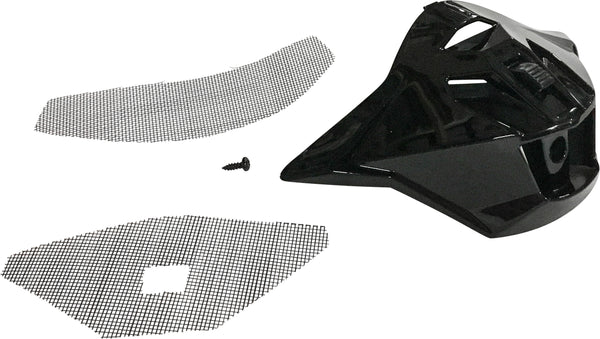GMAX MOUTH VENT BLACK W/SCREWS/SCREEN GM-11 G011064