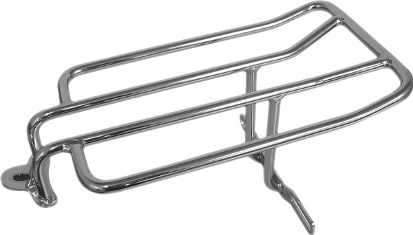 HARDDRIVE LUGGAGE RACK CHROME 86-05 FLST /EXCEPT FLSTS 77-0035