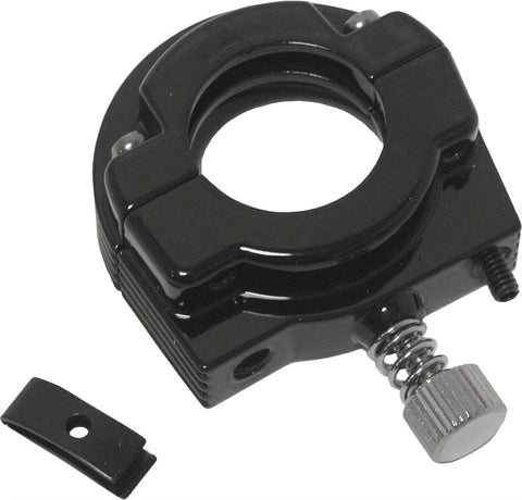 HARDDRIVE THROTTLE CLAMP SINGLE CABLE GLOSS BLACK 30-106GB