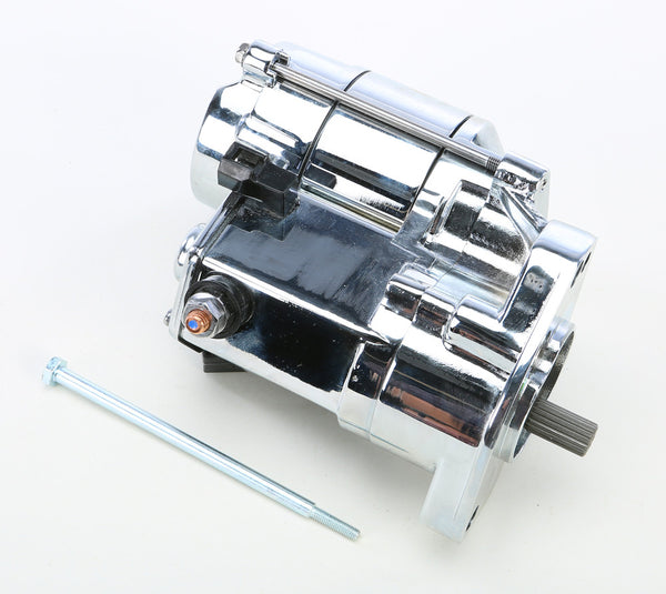 ALL BALLS BIG TWIN STARTER 1.7KW CHROME 10-32 SHAFT 80-1004