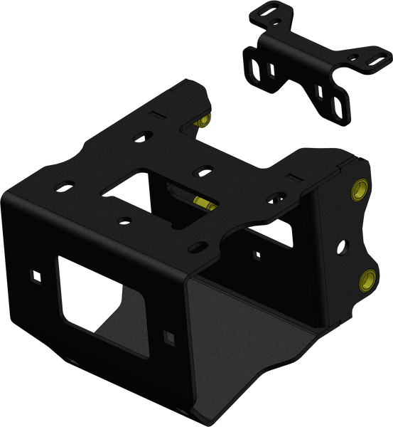 KFI WINCH MOUNT POL 101840