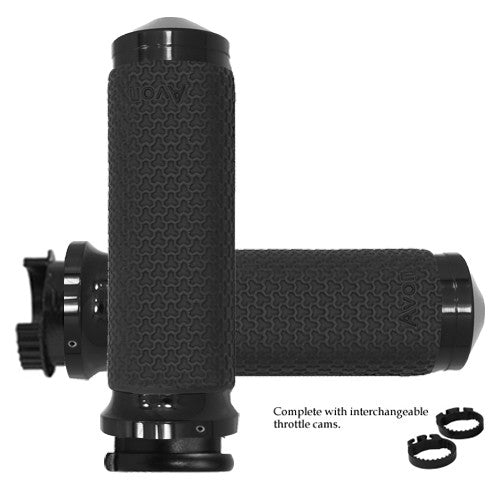 AVON MEMORY FOAM GRIPS FOR VICTORY BLACK MT-MF-63A-ANO