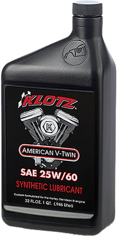 KLOTZ SYNTHETIC LUBRICANT 25W-60 1QT KH-2560