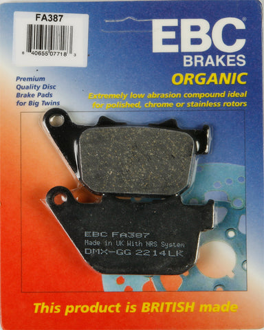 EBC BRAKE PADS FA387