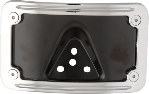 HARDDRIVE LICENSE PLATE FRAME CURVED HORIZONTAL P28-6807