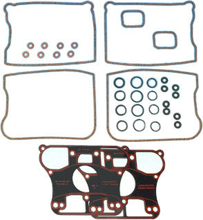 JAMES GASKETS GASKET ROCKER COVER W/CORK RKR PAPER BASE KIT 17033-83-R