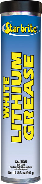 STAR BRITE WHITE LITHIUM GREASE 14OZ 026214