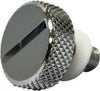 HARDDRIVE QUARTER TURN THUMB SCREW 1/4- 1/4 IN-28 CHROME 05-096