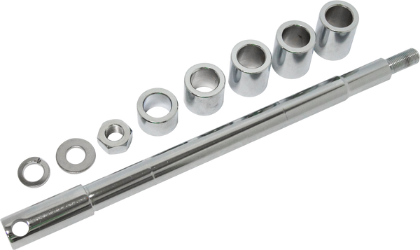 HARDDRIVE CHROME FRONT AXLE W/HRDWARE FL SOFTAIL MODELS 86-99 68-605