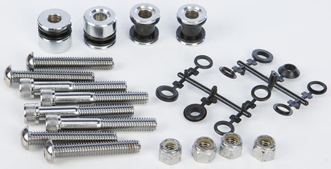 HARDDRIVE DOCKING HARDWARE KIT CHROME SOFTAIL 84-99 EXCEPT FLSTS 086095