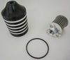 HARDDRIVE BILLET REUSABLE OIL FILTER BLACK XL 85-20 458013