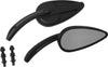 HARDDRIVE MIRRORS BLACK VINTAGE BLACK 18-158