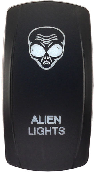 XTC POWER PRODUCTS DASH SWITCH ROCKER FACE ALIEN LIGHTS SW00-00139043