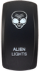 XTC POWER PRODUCTS DASH SWITCH ROCKER FACE ALIEN LIGHTS SW00-00139043