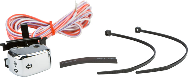 HARDDRIVE LEFT T/SIGNAL CHR BLK LTRS REPLACES OEM 71598-96 371007