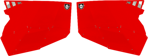 PRO ARMOR STEALTH DOOR SKINS RED POL P141228RRD-293