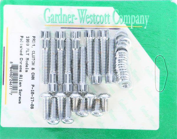 GARDNERWESTCOTT PRIMARY COVER SET POLISHED 99-06 TC TOURING MODELS P-10-17-08