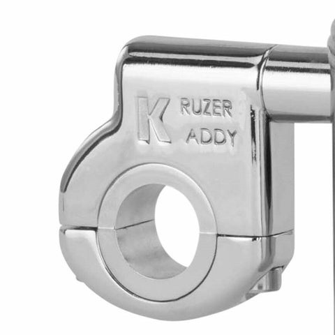 KRUZER KADDY BAR MOUNT CLAMP KIT CHROME 125