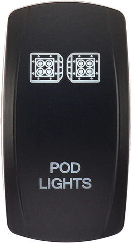 XTC POWER PRODUCTS DASH SWITCH ROCKER FACE POD LIGGHTS SW00-00107039
